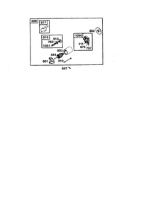 Motor-Starter Diagram and Parts List for 110400-110499 0200-0201-0203 Briggs and Stratton Engine